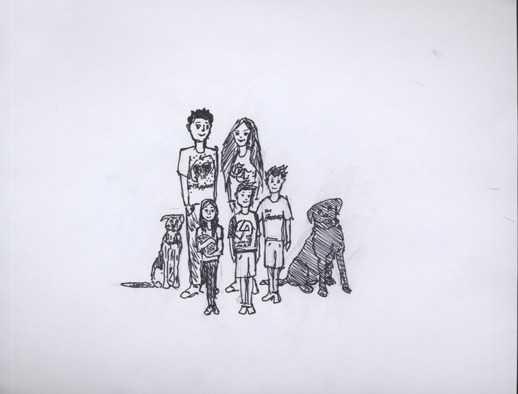 My Future Family | hom0019 Sharpie Sketch