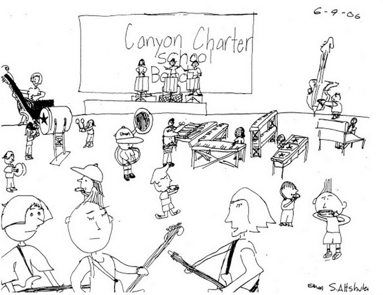 Canyon Charter School Music Room | rnr0027