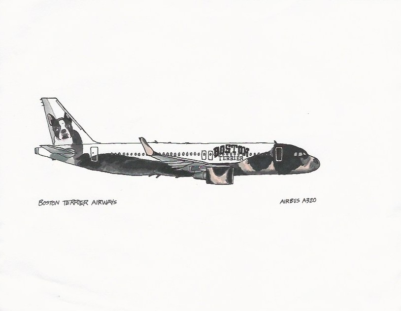 Boston Terrier Airways | Airbus A320