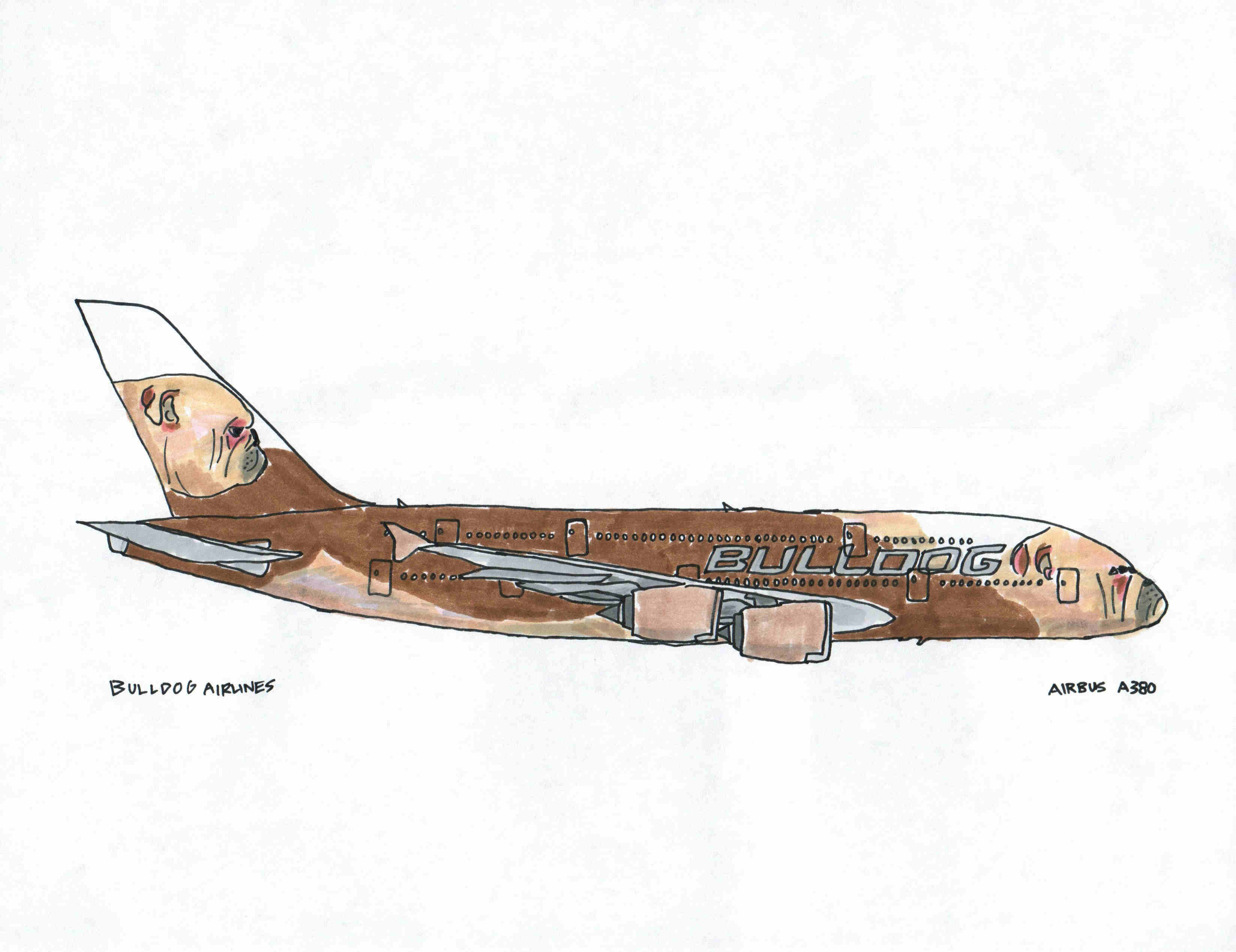 Bulldog Airlines | Airbus A380