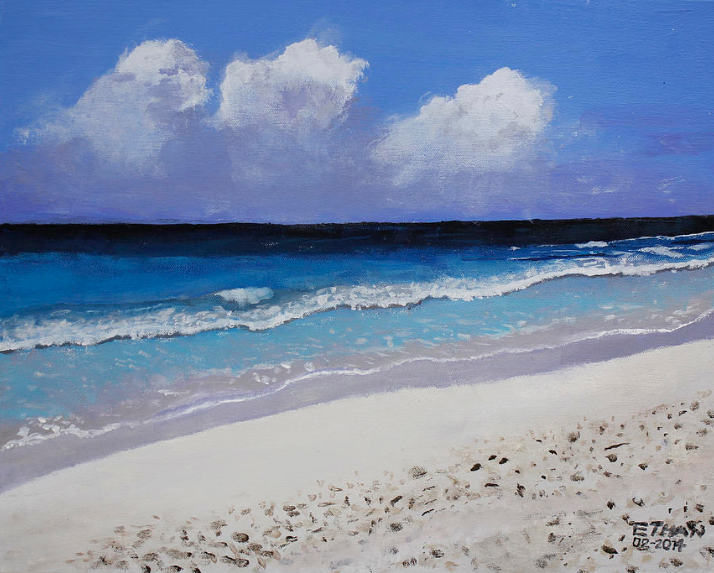 Painting | Barbados Beach