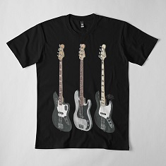 Mikey Way’s Fender Basses for The Black Parade Relaxed Fit T-Shirt