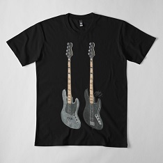 Mikey Way’s Fender Basses for The Black Parade Relaxed Fit T-Shirt