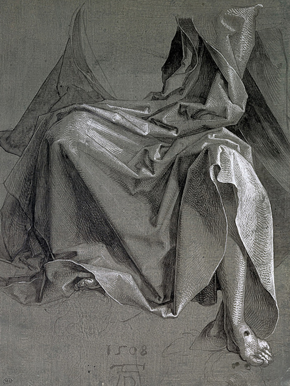 Study of the Robes of Christ by Albrecht Durer